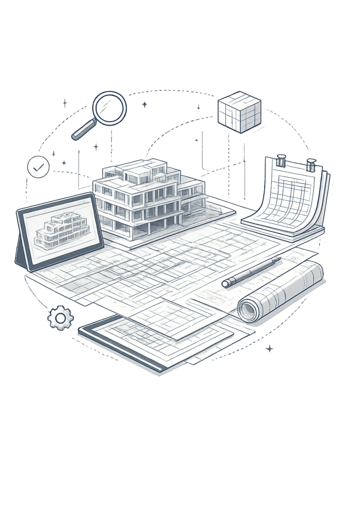 Organised BIM production and quality review process